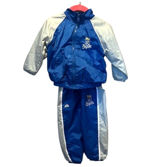 Majestic MLB Kansas City Royals Vintage Tracksuit Size 18 Months